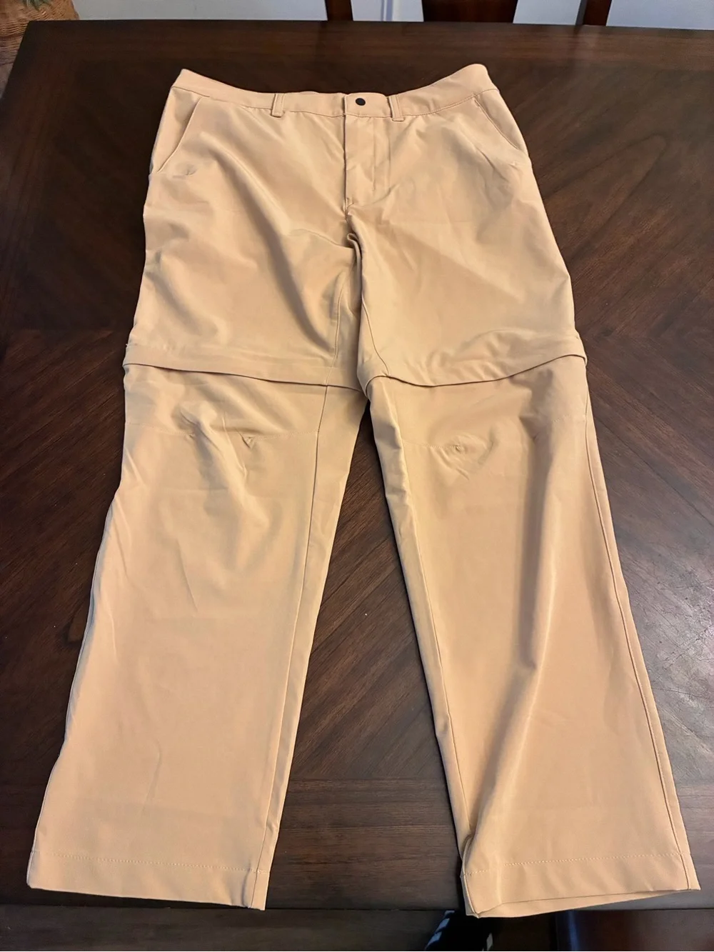 The North Face Paramount Convertible Pants for Men Khaki Stone 34 S New